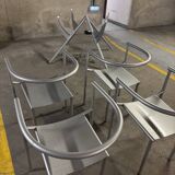 Philippe Starck 4 chairs Von Vogelsang, Driade 1980