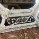 Venetian mirror to parecloses of the 1930s Murano glass 52 x 43 cm