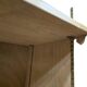 Vintage wooden archive cabinet / curtain cabinet / compartment cabinet