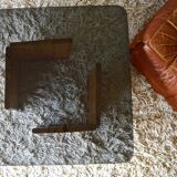 Lagun Ikea glass coffee table