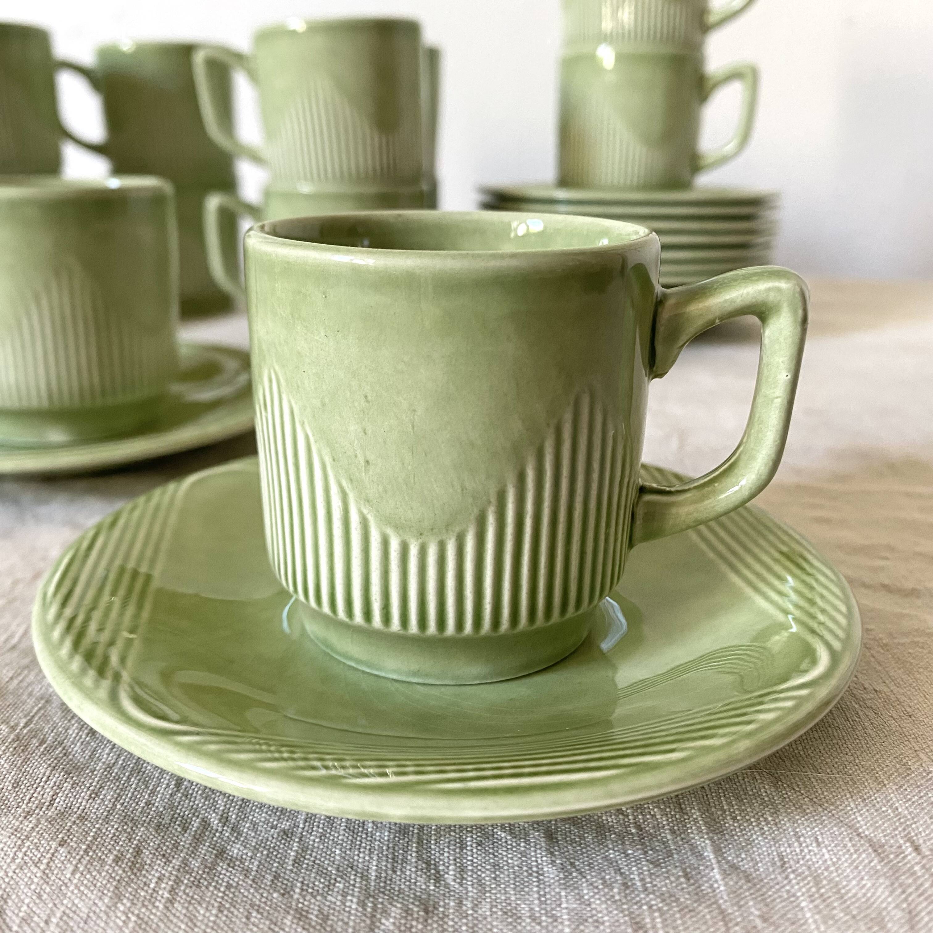 Pagnossin Italy espresso cups, 50s-60s