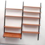 1960s wall unit in teak, Poul Cadovius