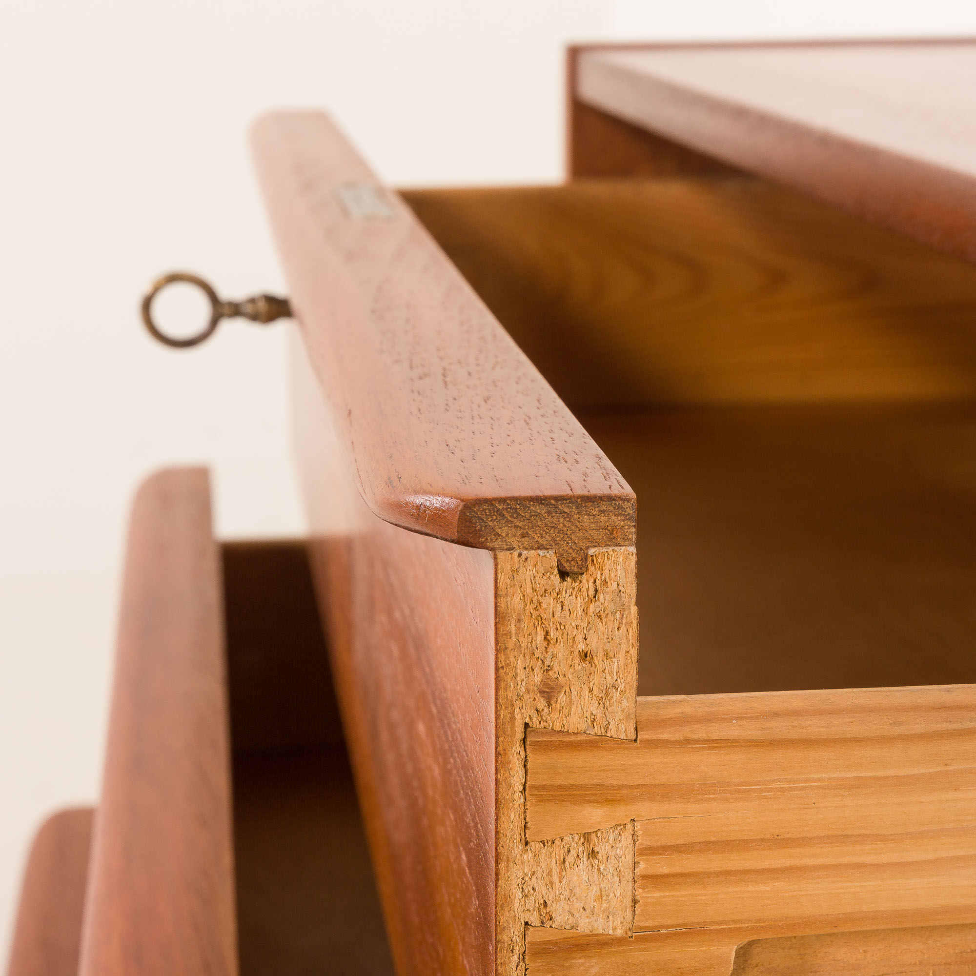 Danish teak chest of drawers, 1970s