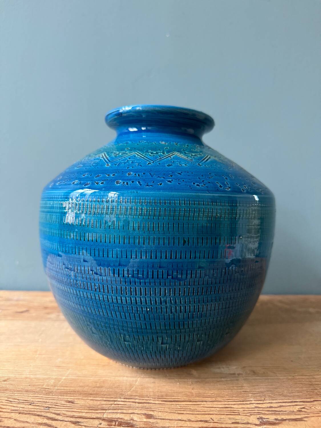 60´s ceramic vase Aldo Londi Bitossi