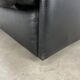 Fauteuil convertible cuir de Dreipunkt, années 70