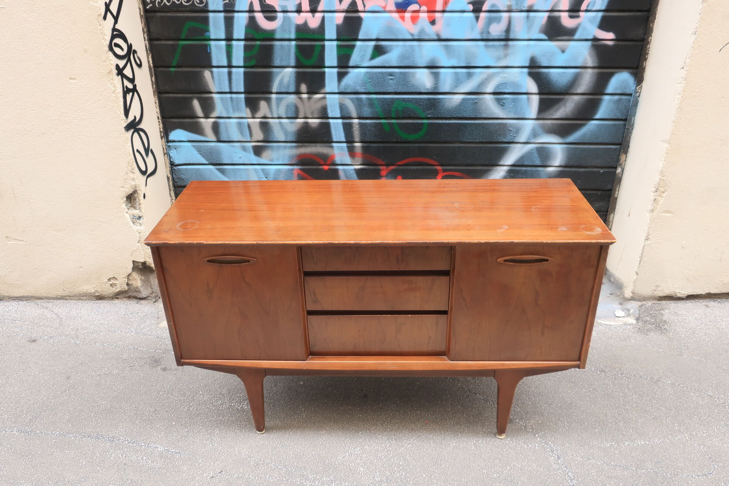 Teak sideboard 60s