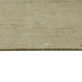 Handmade Oriental Decorative 1980s 245 cm x 349 cm Beige Wool Carpet