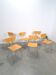 Set 6 x Kusch & Co Mikado 1800, Walter Leeman stoelen