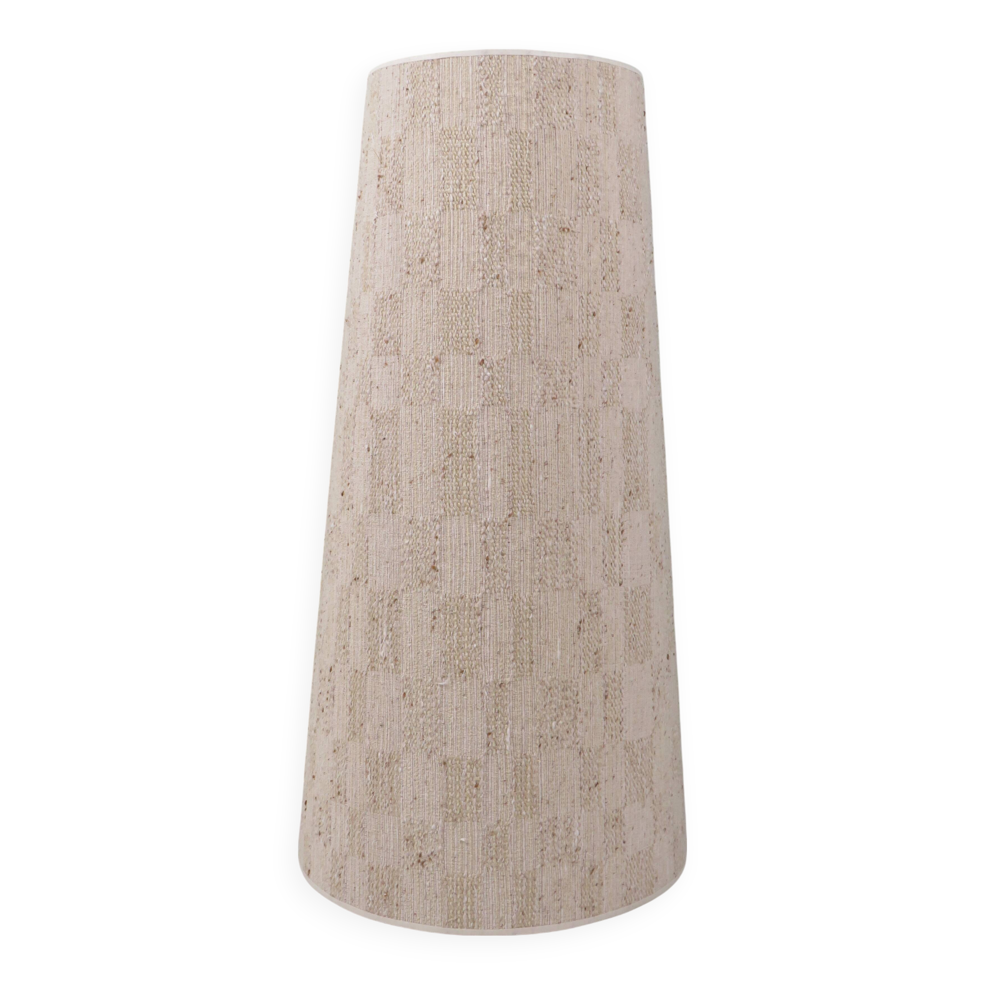 Large vintage conical lampshade