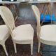Beautiful set of six antique Louis XVI style chairs