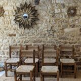 Brutalist chairs