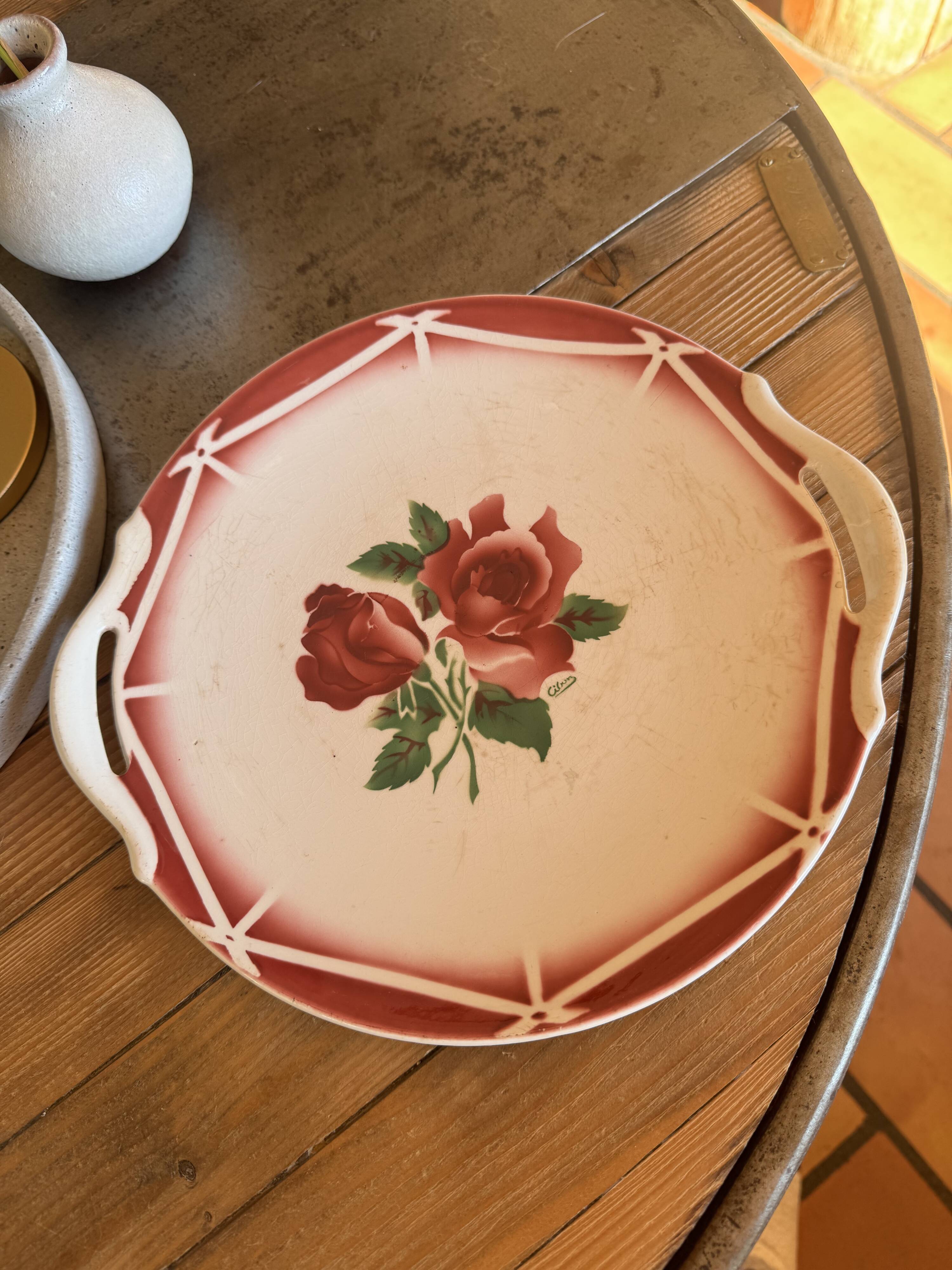 Dish Digoin Sarreguemines