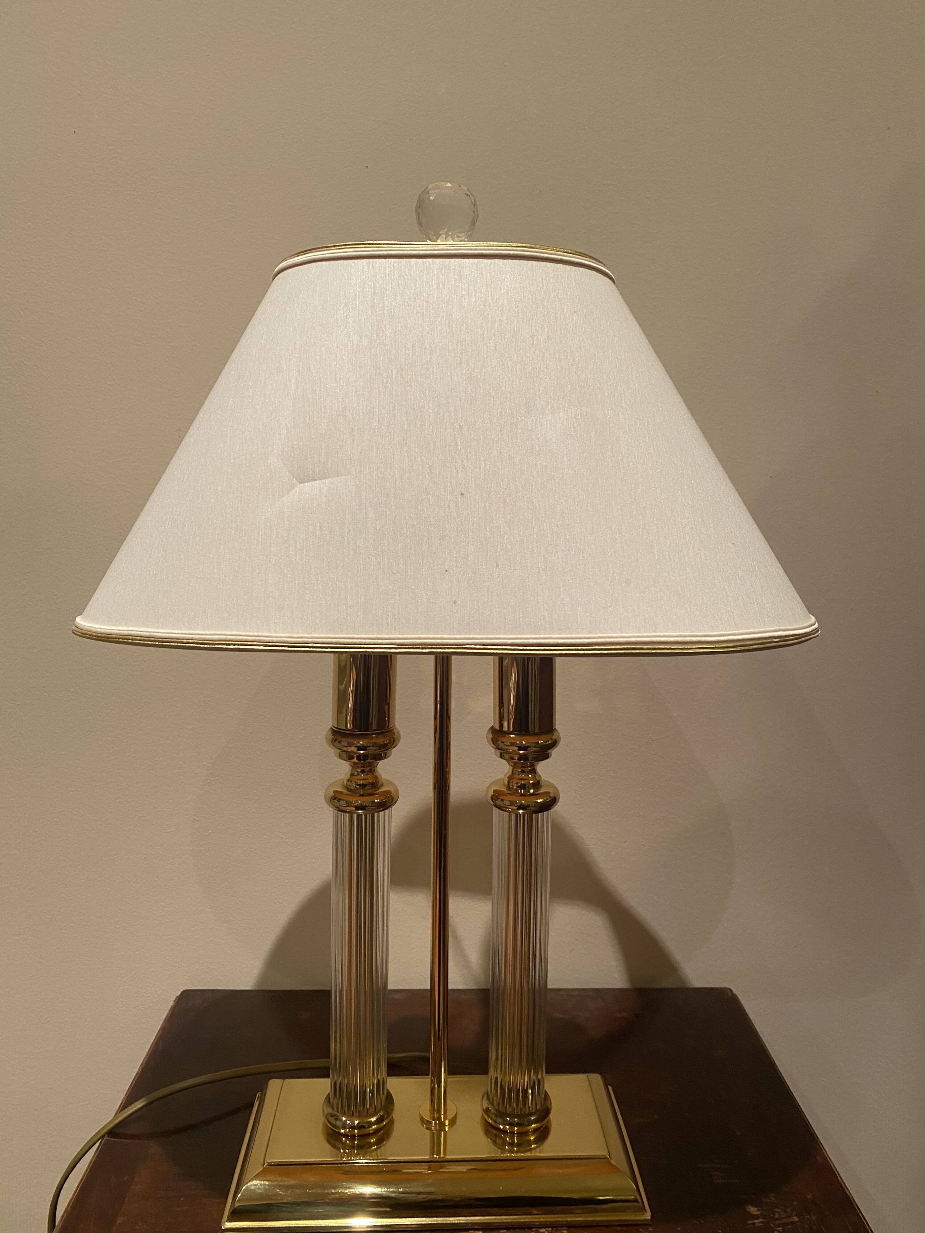 Hollywood Regency Le Dauphin Hot Water Bottle Lamp