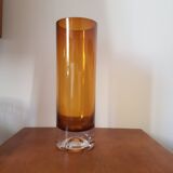 Vase en verre Aseda "skol" par Bo Borgstrom
