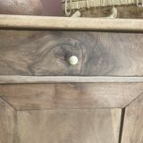 Bedside table / side table old solid wood (oak)