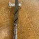 Two service knives in silver metal goldsmith Bertrand vintage