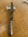 Two service knives in silver metal goldsmith Bertrand vintage