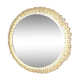 Bright vintage wall mirror, Emil Stejnar 1950