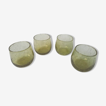 Set de 4 gobelets Biot verts