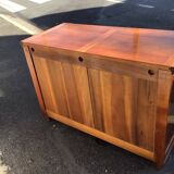 Roche Bobois chest of drawers in solid patinated wood