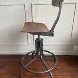 Atelier chair bienaise metal and wood