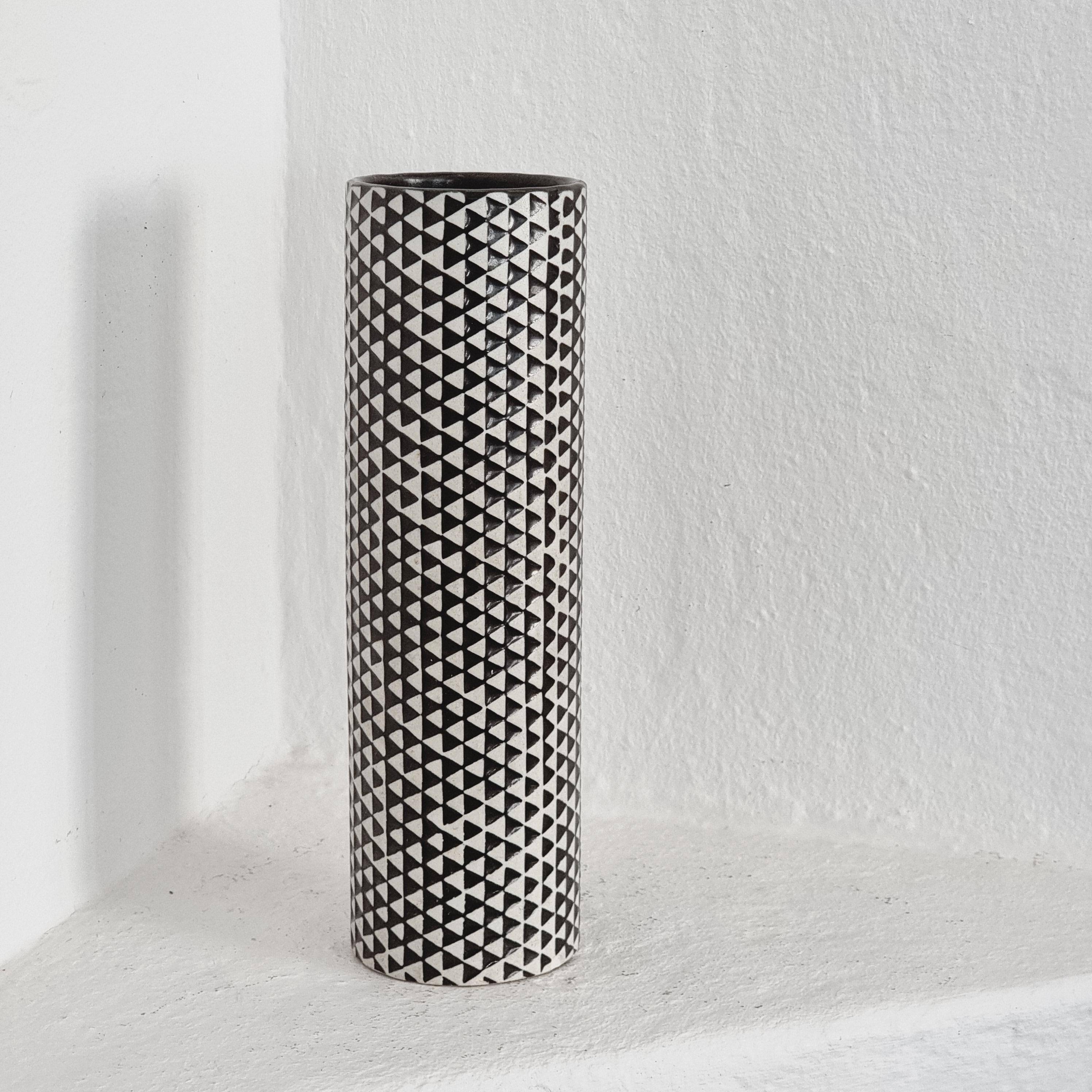 Stig Lindberg, Vase Model Domino, Gustavsberg, Scandinavian Modernity