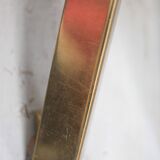 Vintage J.T. Kalmar wall sconces, brass wall lights, modernist.