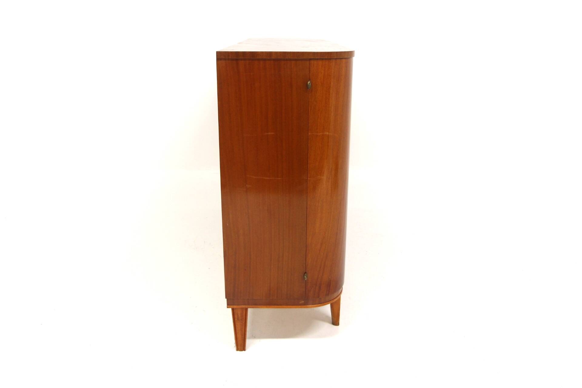 Scandinavian enfilade in mahogany, Swedish modern, Sweden, 1940.