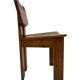 Vintage Brutalist Pine Chair 1970s Minimalist Wood Design