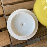 Yellow vintage teapot