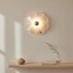 Mid-century iridescent porcelain wall lamp by Goebel for PAN Germany 1970s