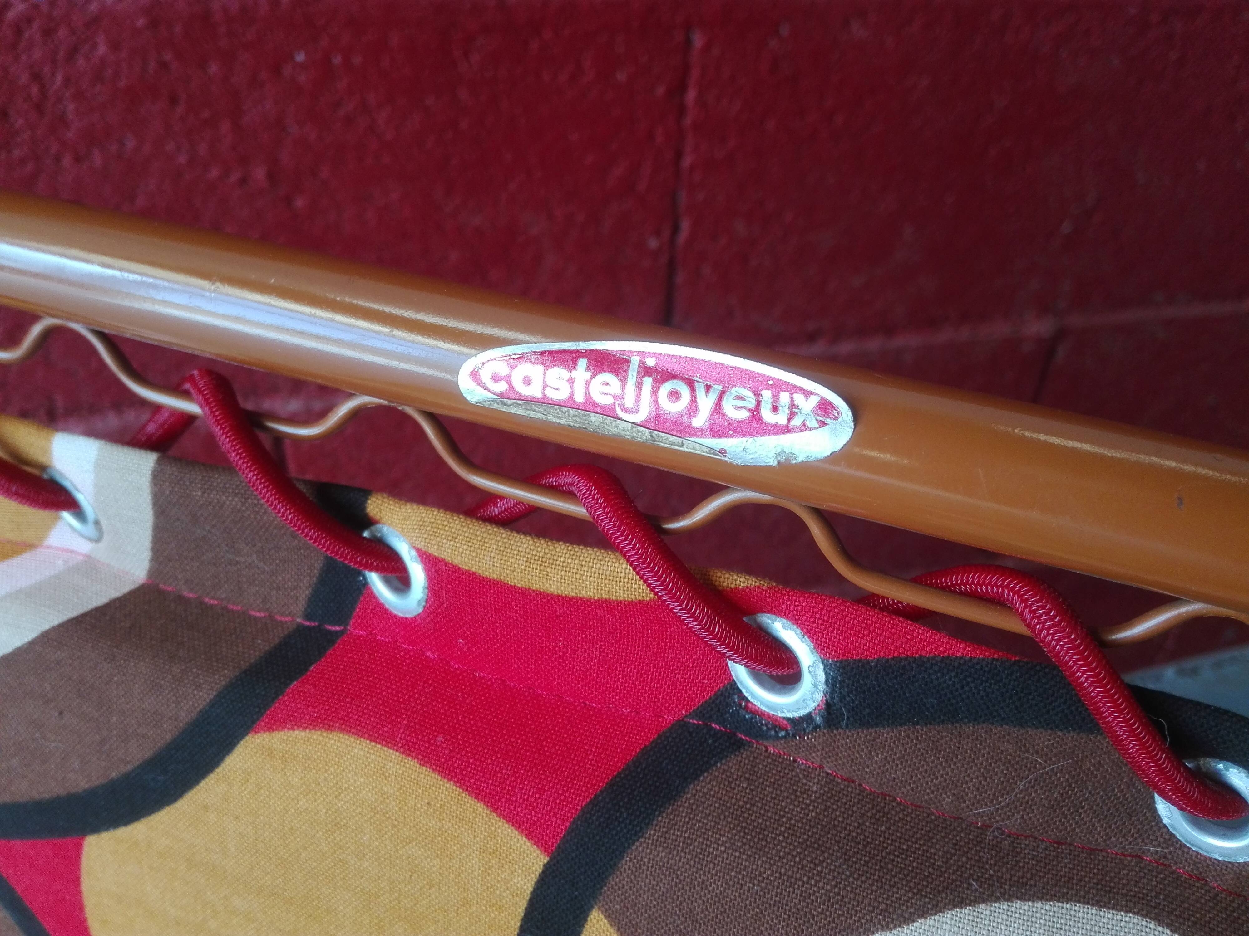 Vintage 70s sunlounged chair