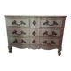Checkered chest of drawers