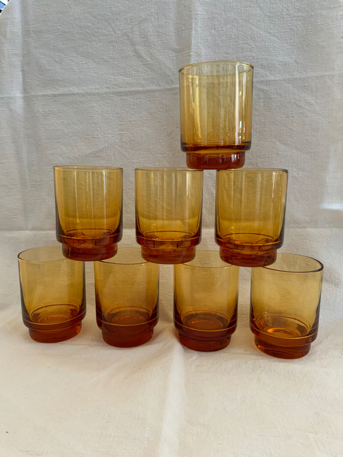 Verres ambres