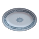 Plat Ovale Terre de fer . Saint-Amand et Hamage