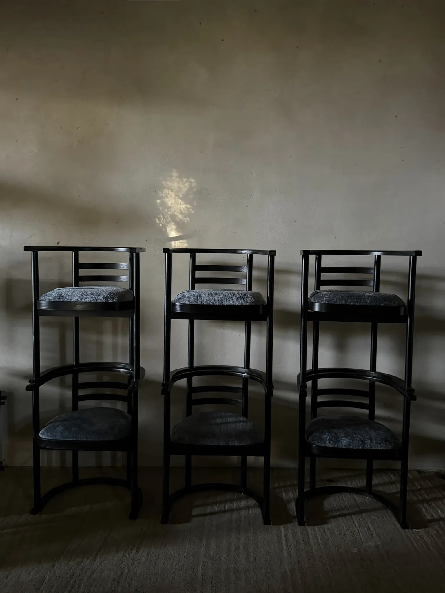 Ensemble de 6 chaises vintage de style Bauhaus