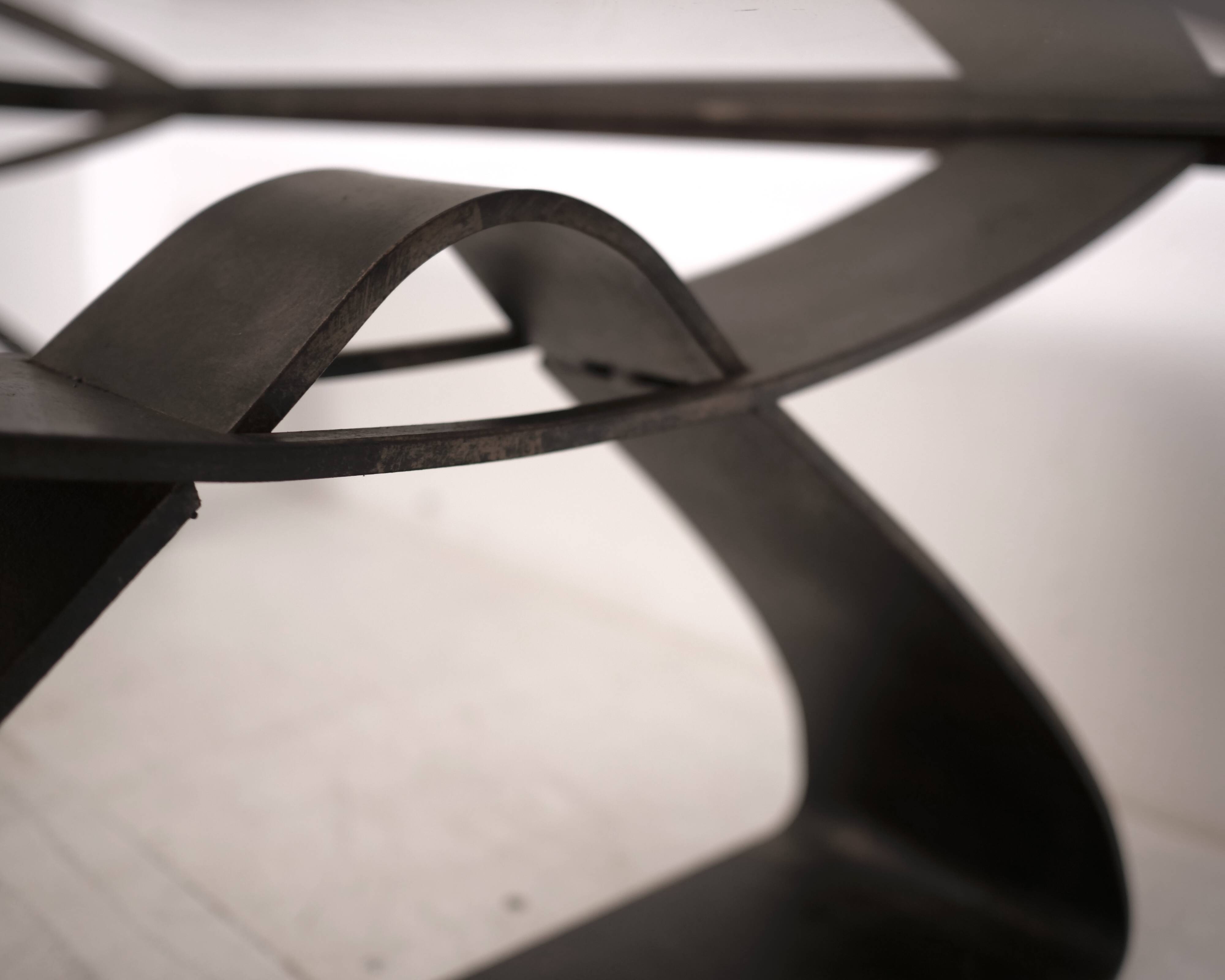 Unique sculptural coffee table 1970