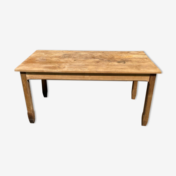 Farm table dining kitchen with solid wood dining 1950 150x79x72cm