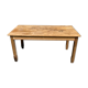 Farm table dining kitchen with solid wood dining 1950 150x79x72cm