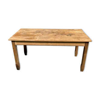 Farm table dining kitchen with solid wood dining 1950 150x79x72cm