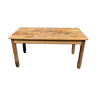 Farm table dining kitchen with solid wood dining 1950 150x79x72cm