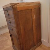 Meuble de métier en bois