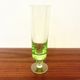 Vintage champagne flutes from the 1970s.