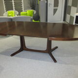 Vintage 190s Baumann Extendable Oval Dining Table