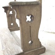 Old school desk from the early 20th century.