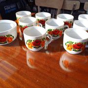 Tasses porcelaine winterling 1970