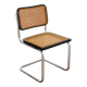 Cesca B32 Breuer Chair Made in Italy - Reupholstered seat cane