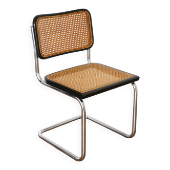 Cesca B32 Breuer Chair Made in Italy - Reupholstered seat cane