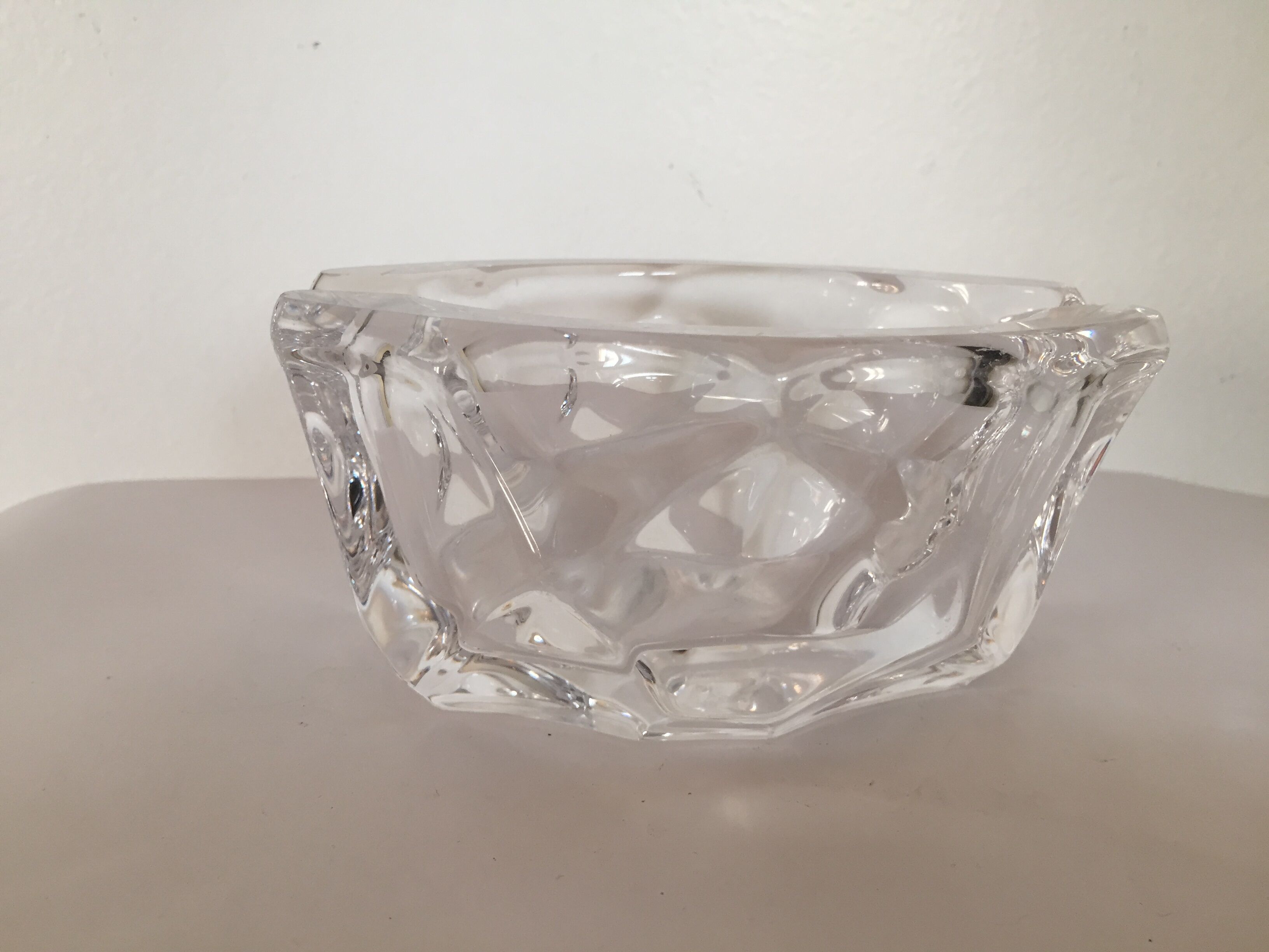 Crystal ashtray