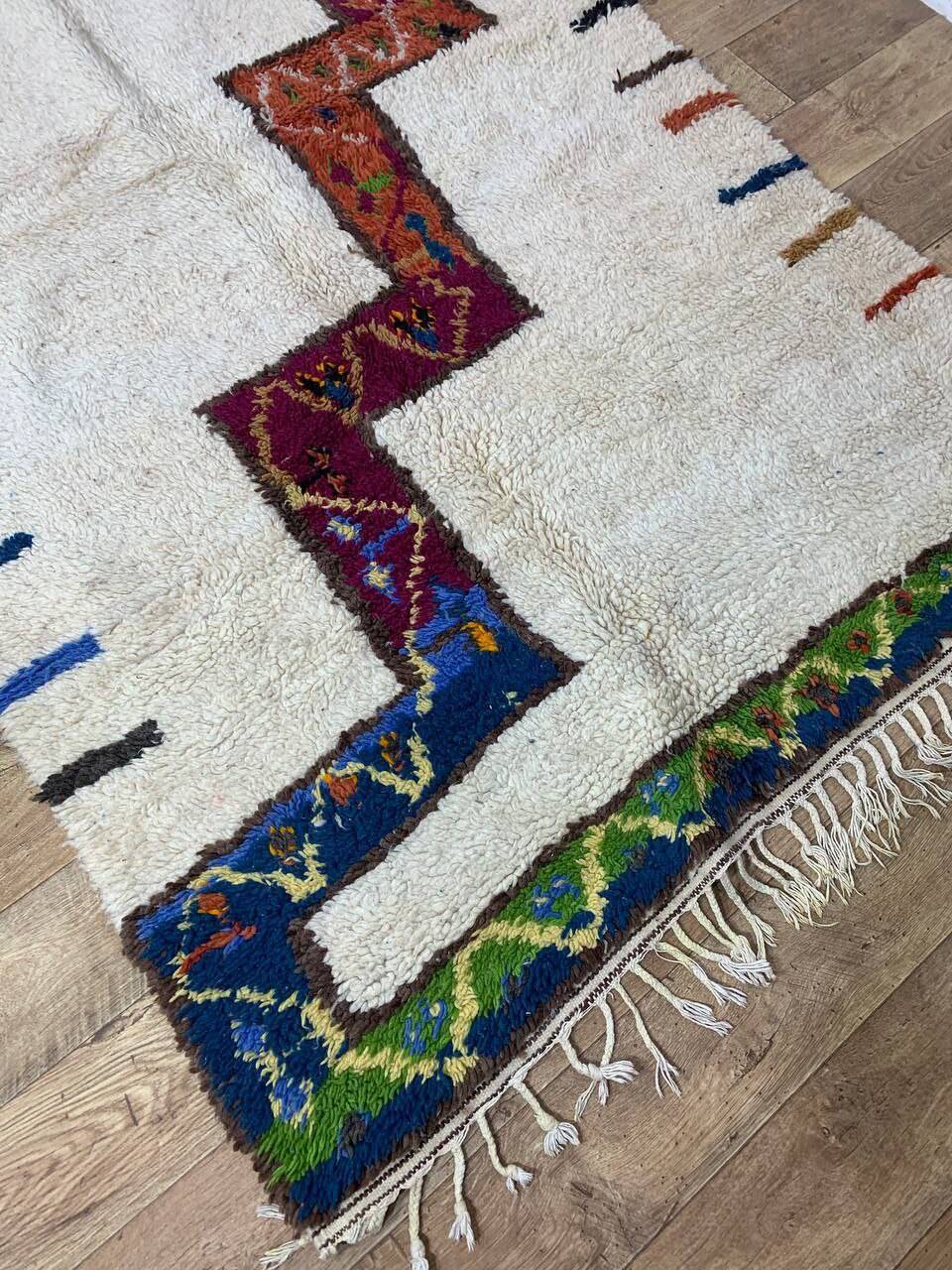 Handmade Moroccan Berber rug 258 X 150 CM